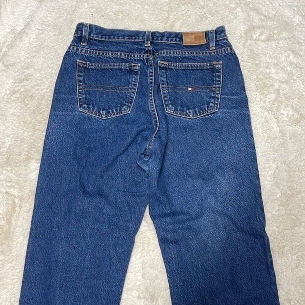 Tommy Hilfiger Jeans Size 8 Womens 100% Cotton 5-Pocket Style Vintage Denims